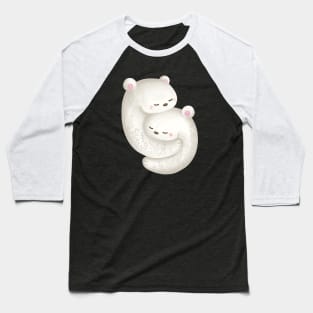 Bears Hugging Each Other Baseball T-Shirt